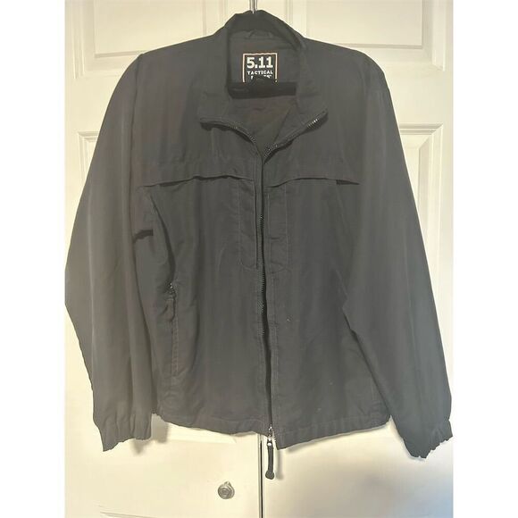 5.11 Tactical Men's Military Jacket Black Size M Full Zip Outdoor
